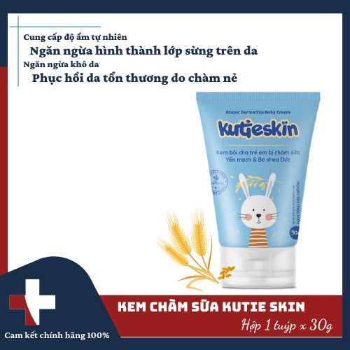 Kutieskin Dairy Cream 30g - Reduction, Improving Milk, Renewing Skin 