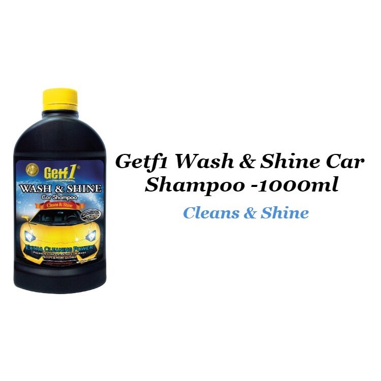 GETF 1 WASH & SHINE CAR SHAMPOO 1000ML Shopee Malaysia
