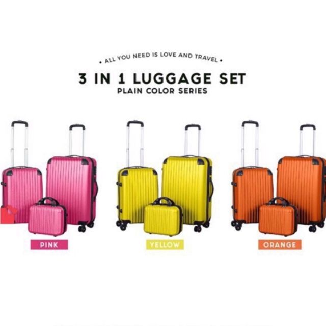 barry smith 3 in 1 luggage set price