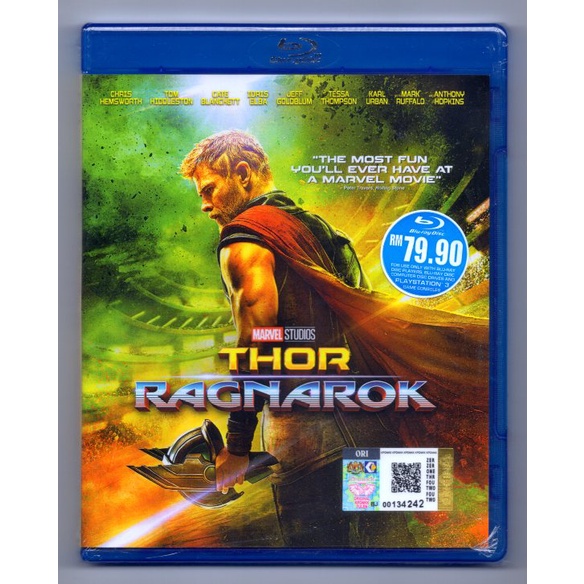 THOR : RAGNAROK (BLURAY ORIGINAL) | Shopee Malaysia