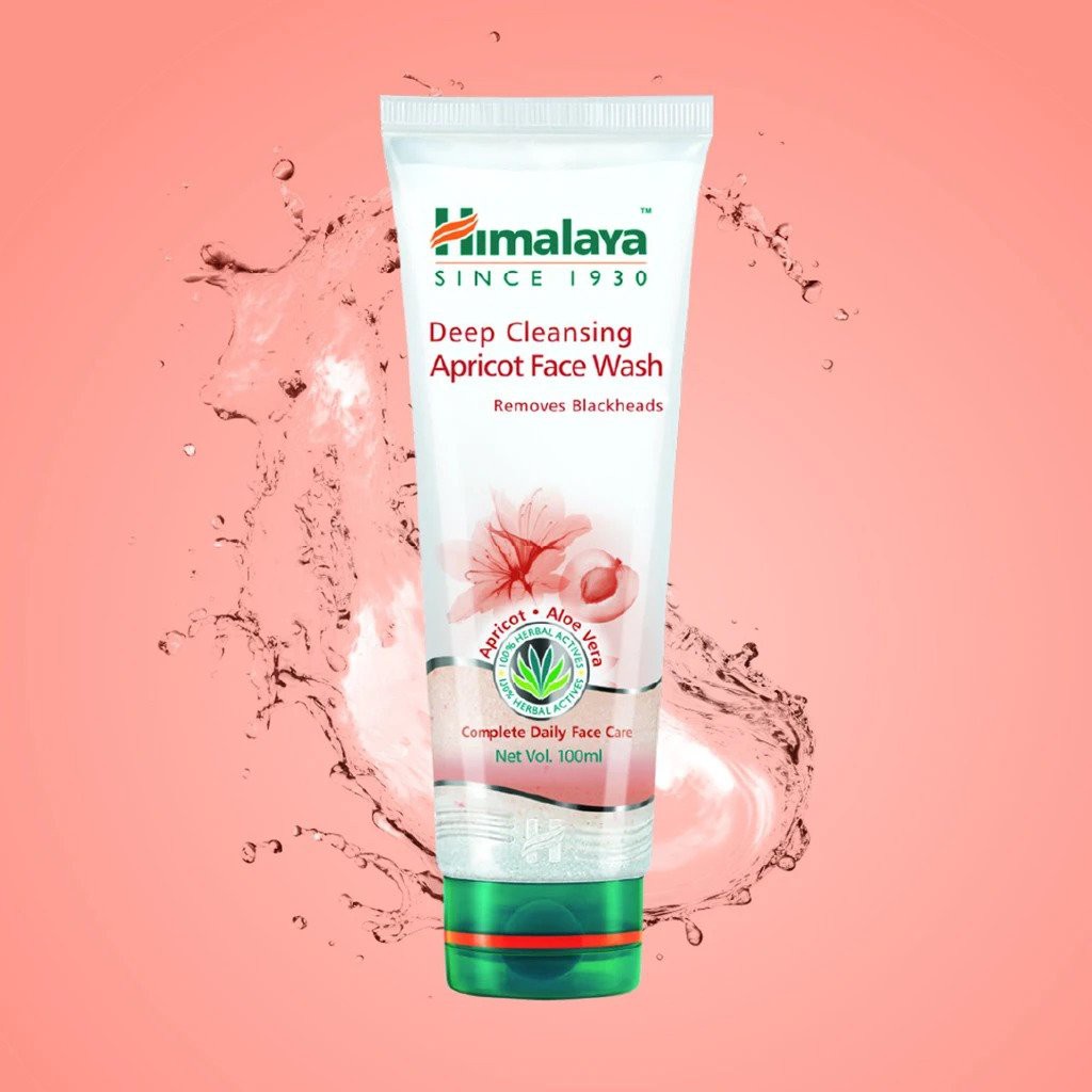 Himalaya Apricot Face Wash Deep Cleansing (50ml,100ml) EXP 6/2024