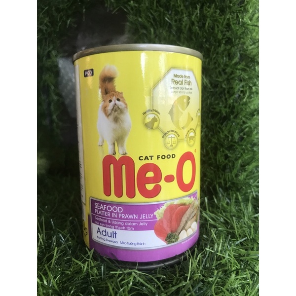 me o seafood platter in prawn jelly 400g cat wet food