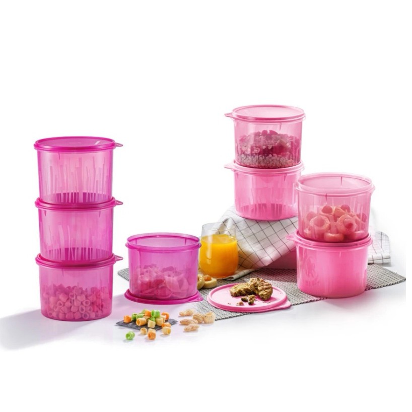 [READY STOCK] Tupperware Snack N Stack Set with PWP