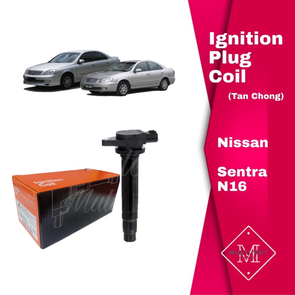 Nissan Ignition Plug Coil Sentra N16 (Tan Chong) 224484M50AAP