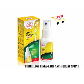 THREE LEGS TINEAKARE ANTIFUNGAL SPRAY/ UBAT KURAP SEMBURAN CAP KAKI