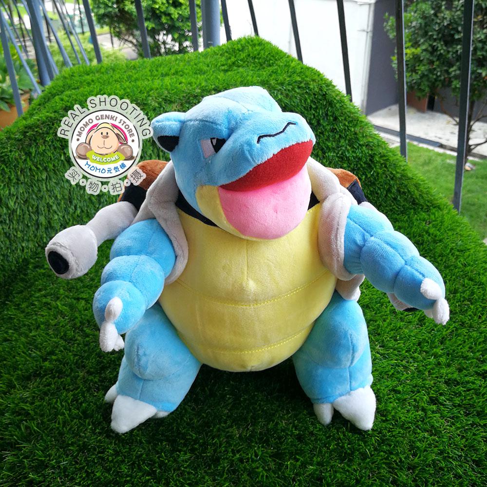 Pokemon Detective Pikachu Authentic Blastoise Soft Plush Toy Doll (30cm