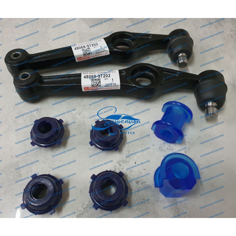 FRONT LOWER ARM & BUSH SET KELISA 20012007 / KENARI 20002008