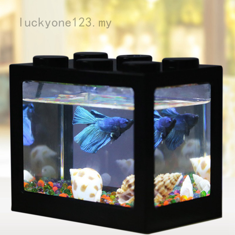 mini aquarium building block