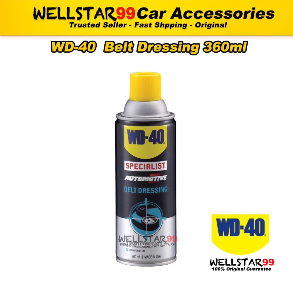 WD40 AUTOMOTIVE BELT DRESSING SPRAY 360ml Shopee Malaysia