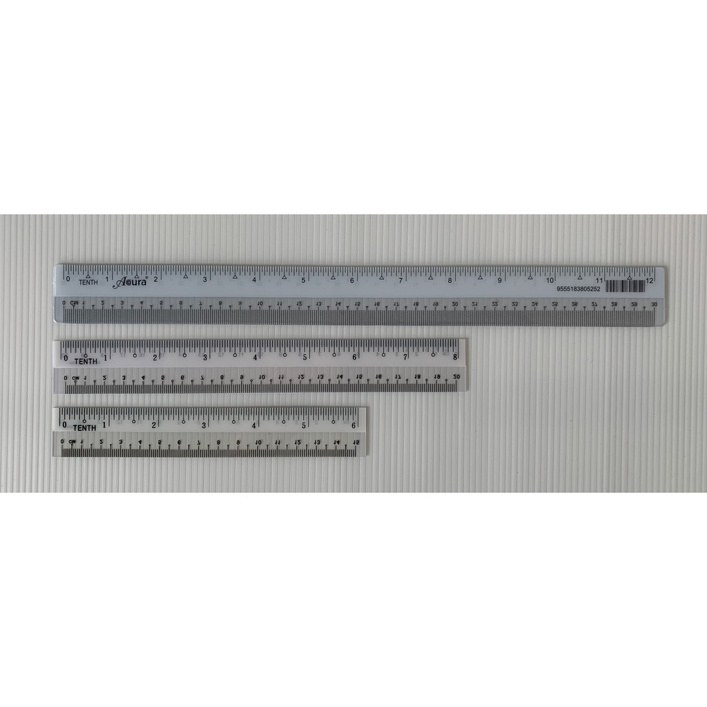 Plastic Ruler / Flexi Ruler / Pembaris PVC15cm/20cm/30cm | Shopee Malaysia