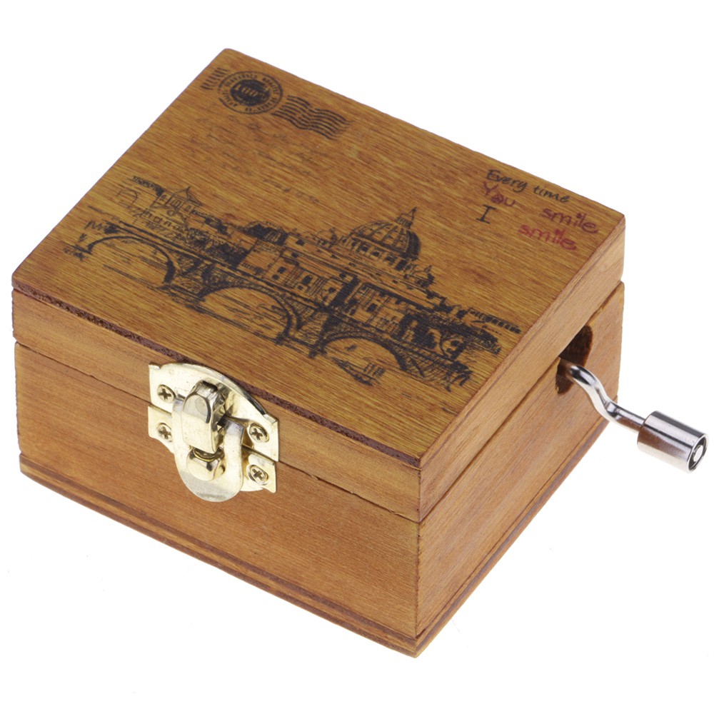 tiny wooden box