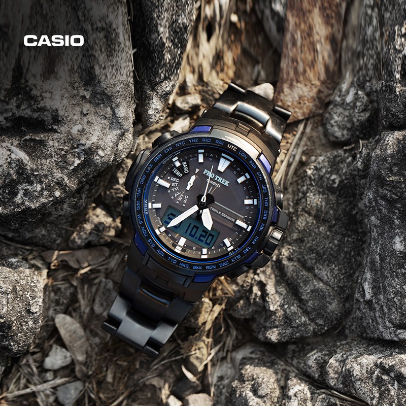 Casio Prw 6100 Mountaineering Waterproof Electronic Men S Watch Protrek Shopee Malaysia