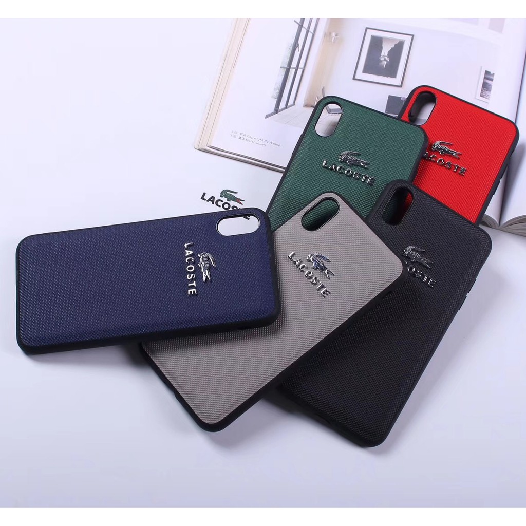 French Brand Lacoste Soft Case Counter Quality Luxury Mobile Phone Case Suitable For Iphone12 12pro 12promax Iphone11 11pro 11promax Iphone 8 7 6 6s Plus X Xs Max Xr Shopee Malaysia