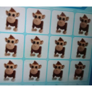 Neon Monkey Roblox Adopt Me Pets Murah Ready Stock Shopee Malaysia - funny monkey roblox