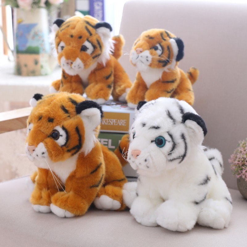 white tiger doll