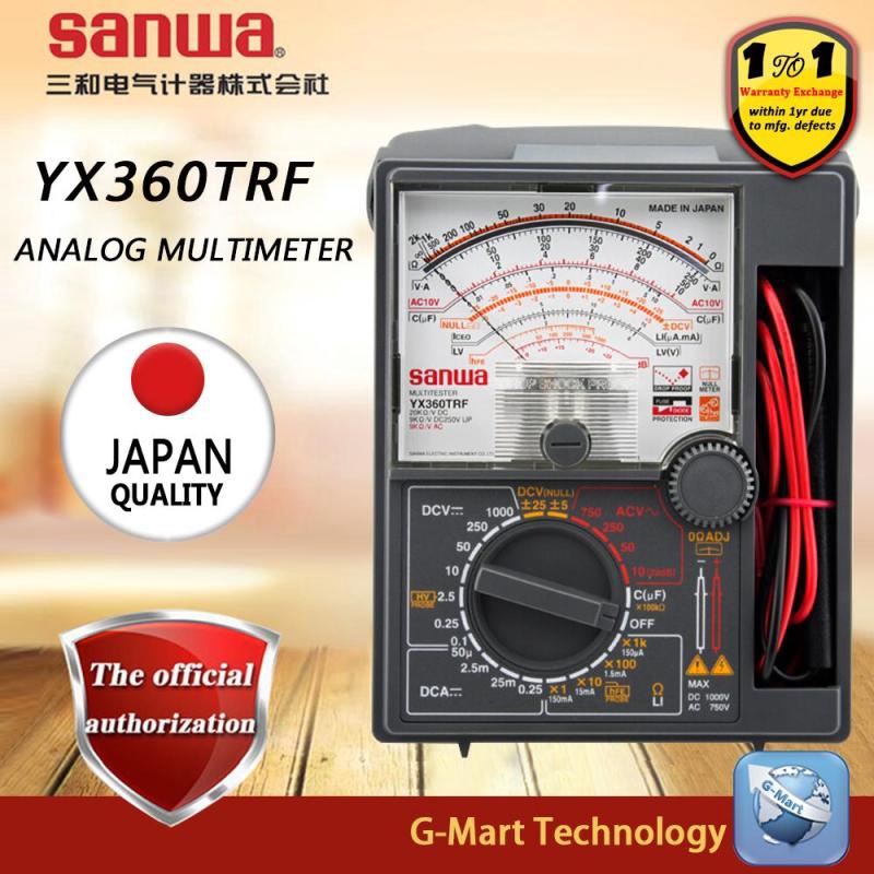 SANWA YX360TRF analog multimeter AC/DC voltmeter Shopee Malaysia