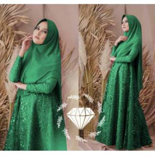 Syari Ariana Brukat SYARI BRUKAT MUTIARA  GAMIS MUTIARA  