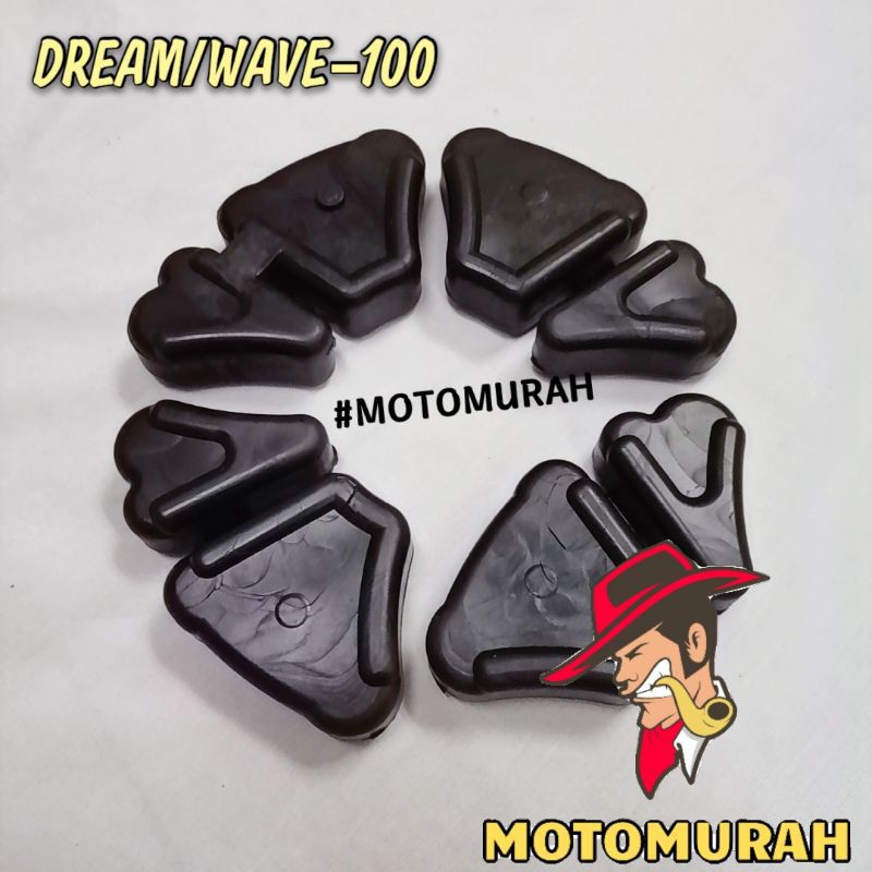 Honda Wave 100 Ex5 Dream Wave 125 Hub Rubber Getah Hub Shopee Malaysia 7924