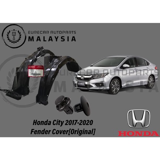 Honda City Fender Cover 2017-2020 GM6 T9N Daun Pisang [Front] [Original]  [Original Clip]