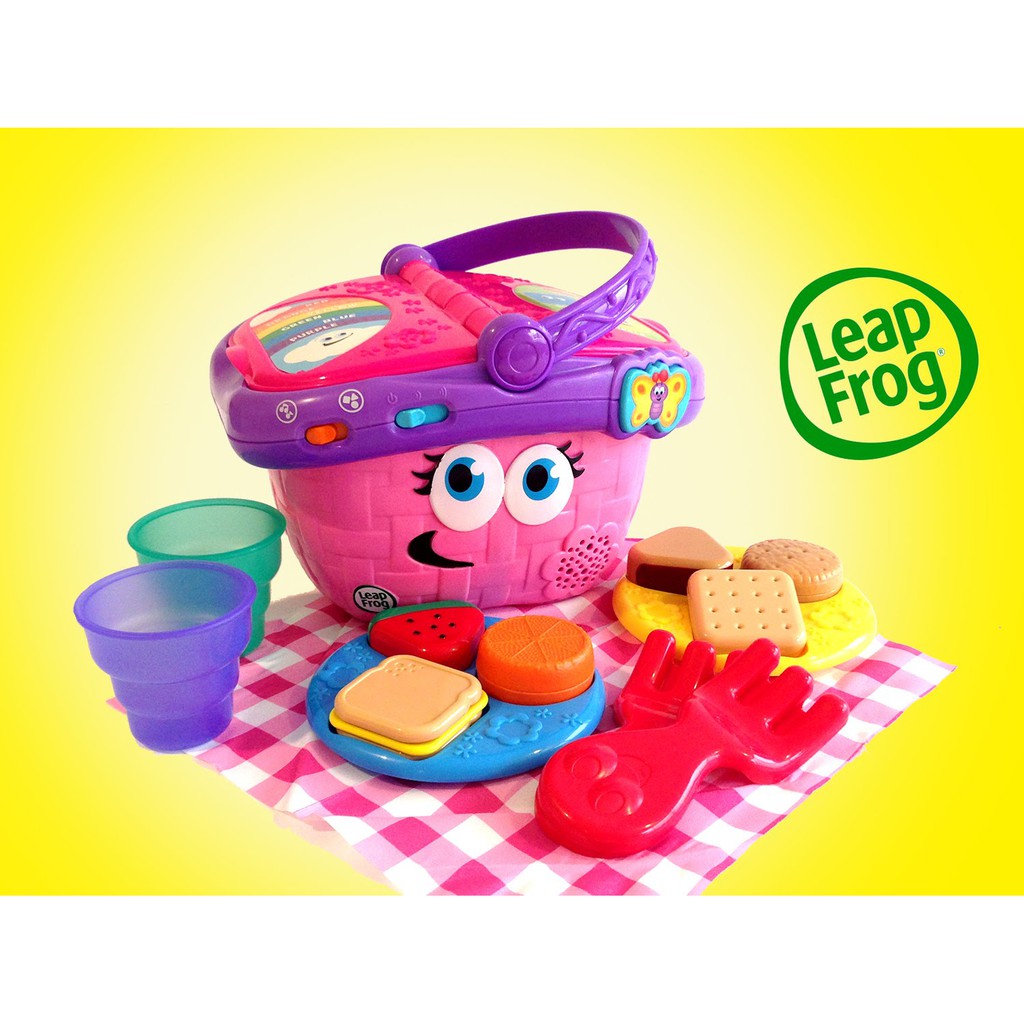 LEAPFROG SHAPES & SHARING PICNIC BASKET Ready Stock Shopee Malaysia