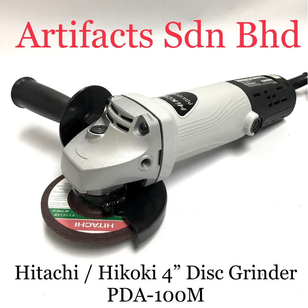 HIKOKI 100mm Disc Grinder (PDA 100M) Shopee Malaysia