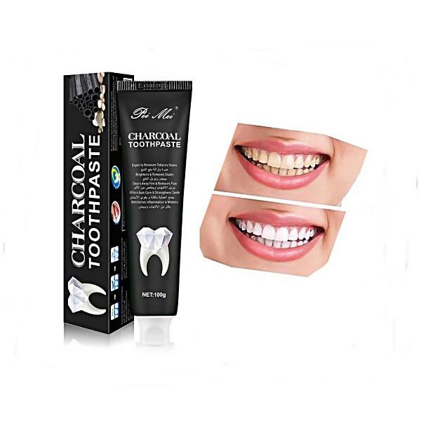 Charcoal Toothpaste Ubat Gigi Arang Batu 100g | Shopee Malaysia