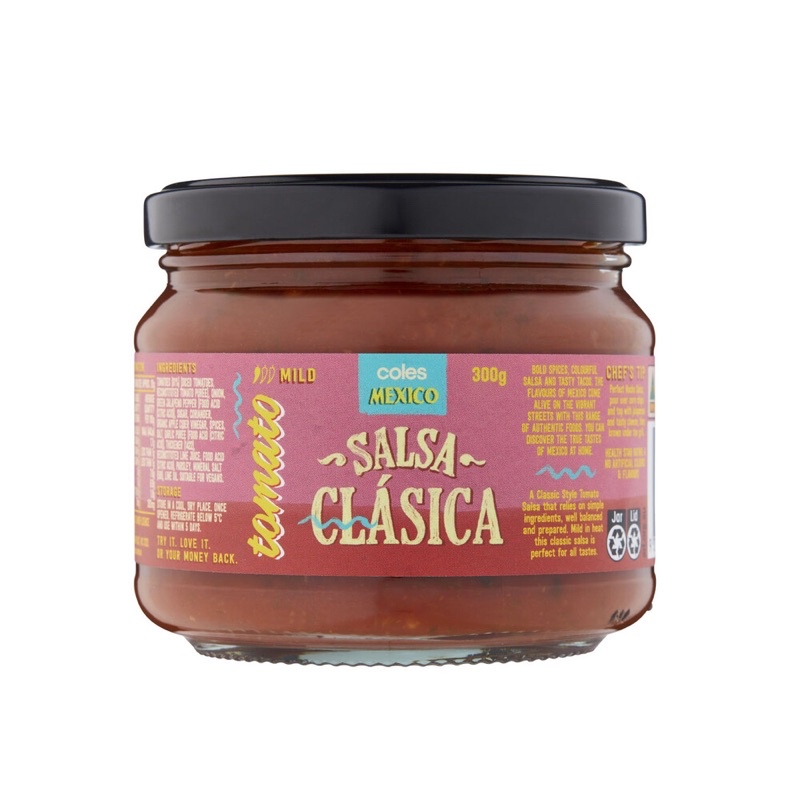 Coles Mexico Classica Salsa 300g Shopee Malaysia