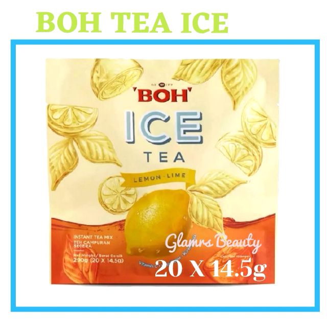 BOH Ice Tea Lemon Lime 20 X 14.5g Shopee Malaysia