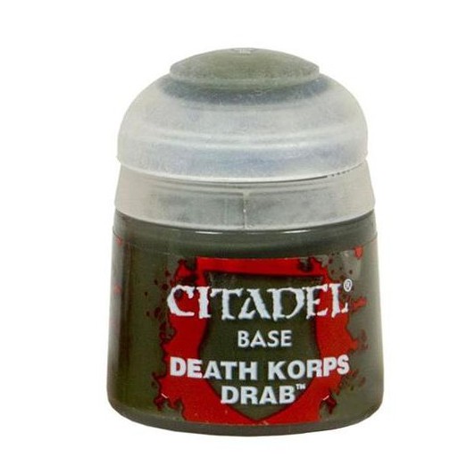 Citadel Games Workshop Death Korps Drab Base Paint for Warhammer ...