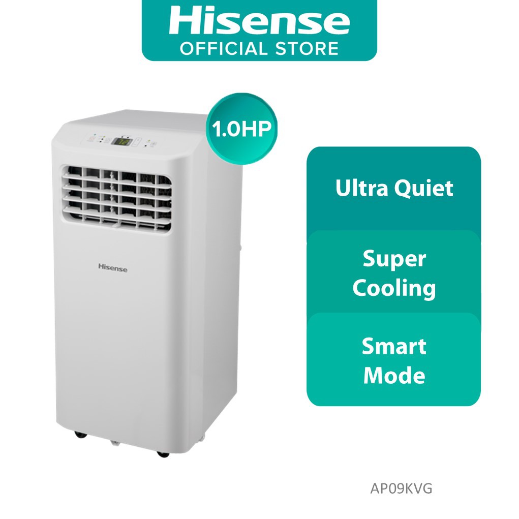 Hisense R32 10 Hp Portable Air Conditioner Ap09kvg Shopee Malaysia 7352