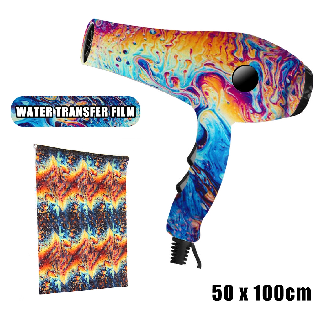 Dipping Hydrographics Film Water Transfer Printing coloful 50x200cm oil