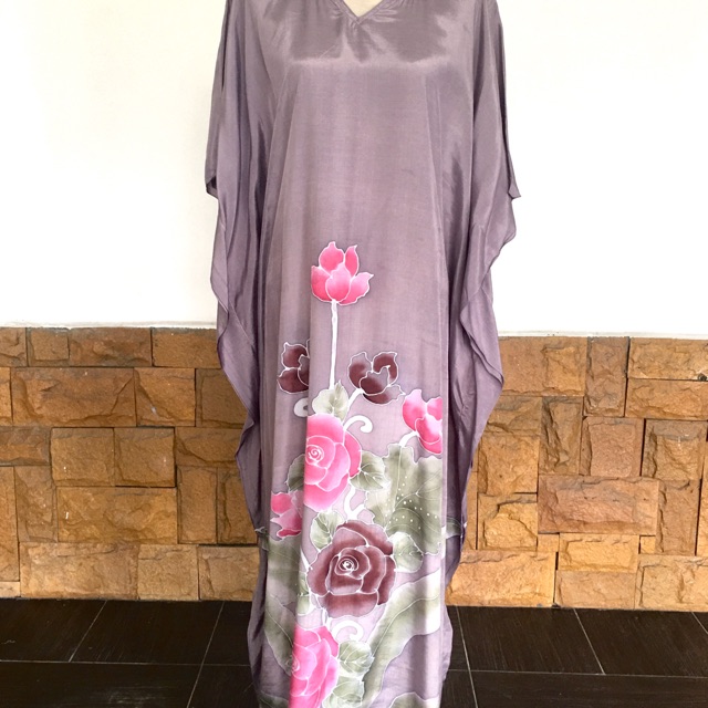 Kaftan Batik  Lukis  Fuji Baju  Kelawar Ready Stock 