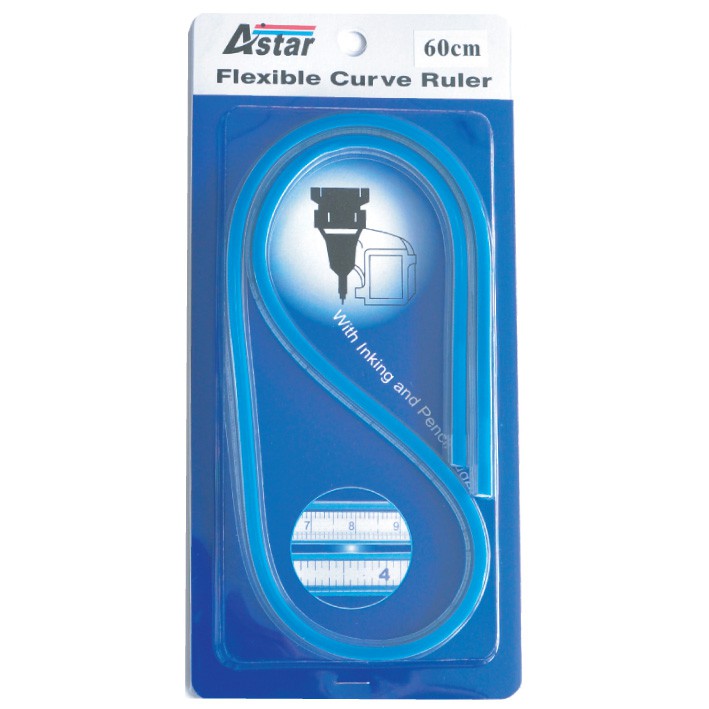 Astar Flexible Curve Ruler 30cm 40cm 50cm 60cm 1s Shopee Malaysia