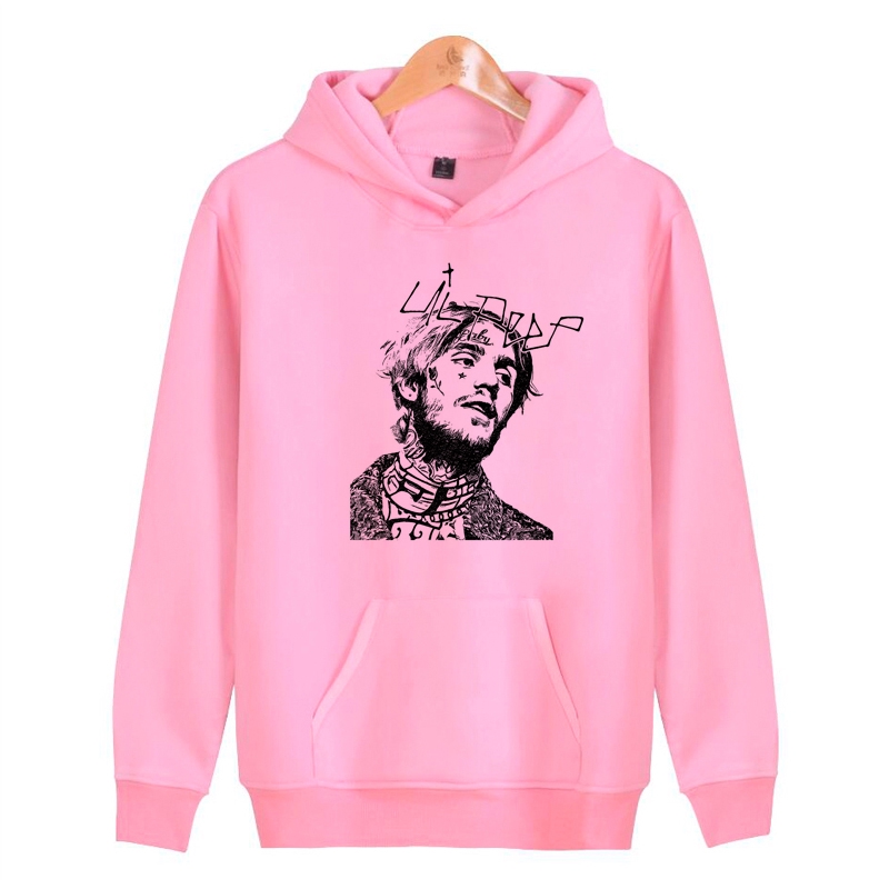 lil peep sweater pink
