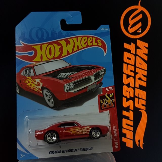 Hot Wheels HW FLAMES CUSTOM '67 PONTIAC FIREBIRD (RED) | Shopee Malaysia