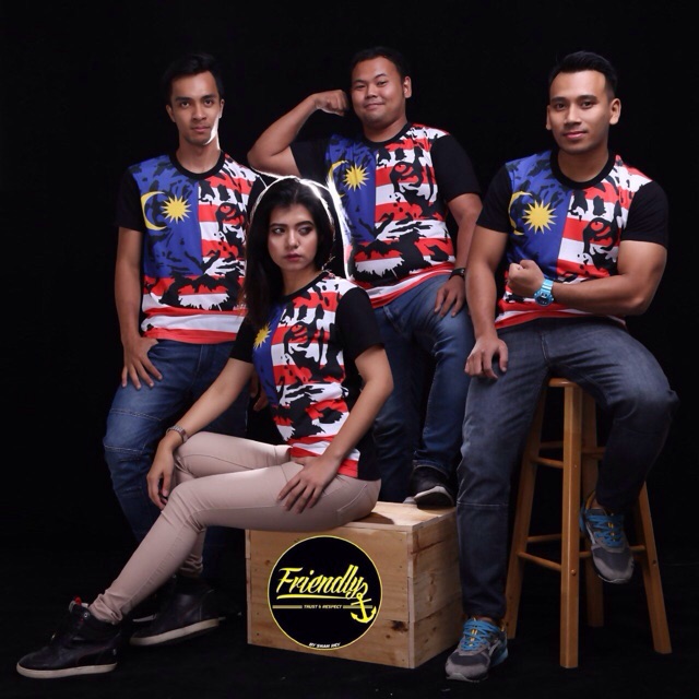 BAJU BENDERA MALAYSIA UNISEX DEWASA DAN KANAK-KANAK  Shopee Malaysia