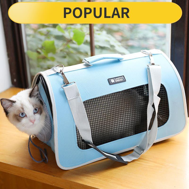❤[READY STOCK].S-L bag kucing travel beg kucing cat carrier bag 