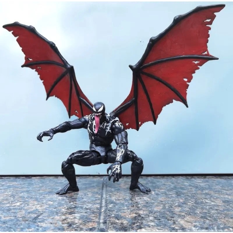 Marvel Legends Venom With Wing Joints Moveable PVC Action Figure ...