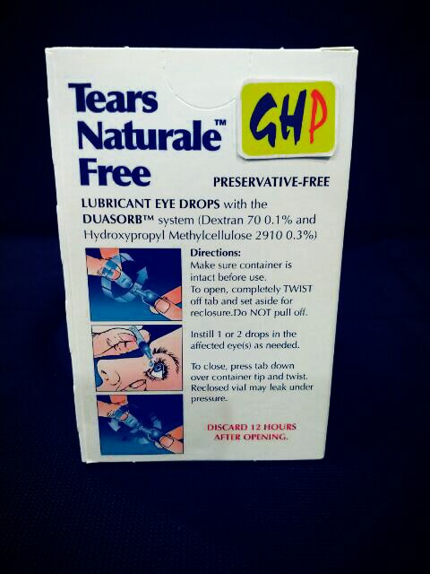 Alcon Tears Naturale Free Eye Drops 32 Vials Exp10 2020 Shopee Malaysia