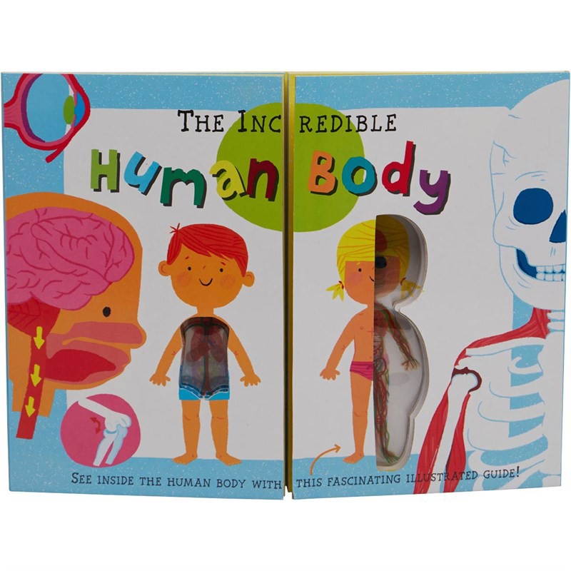 The Incredible Human Body Learning Book For Kids Shopee Malaysia