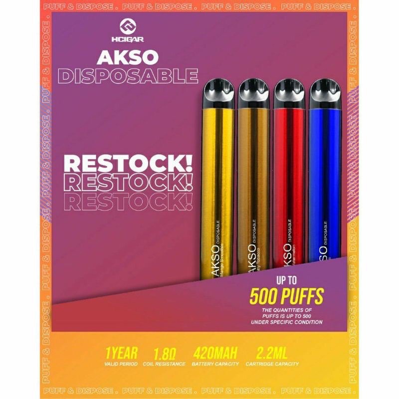 4KSO DISPOSABLE POD 500PUFF