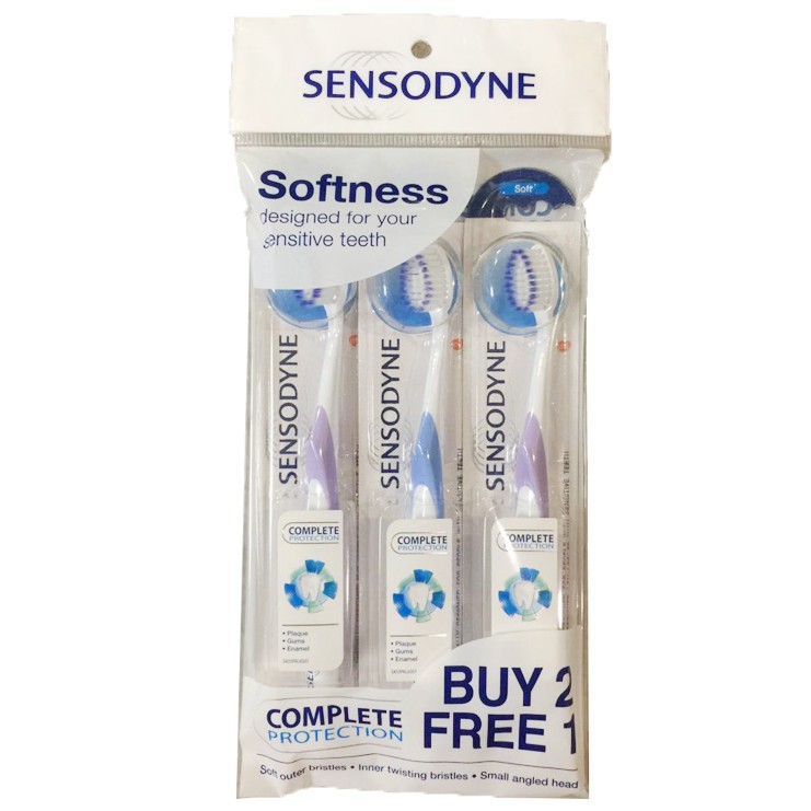sensodyne complete protection toothbrush