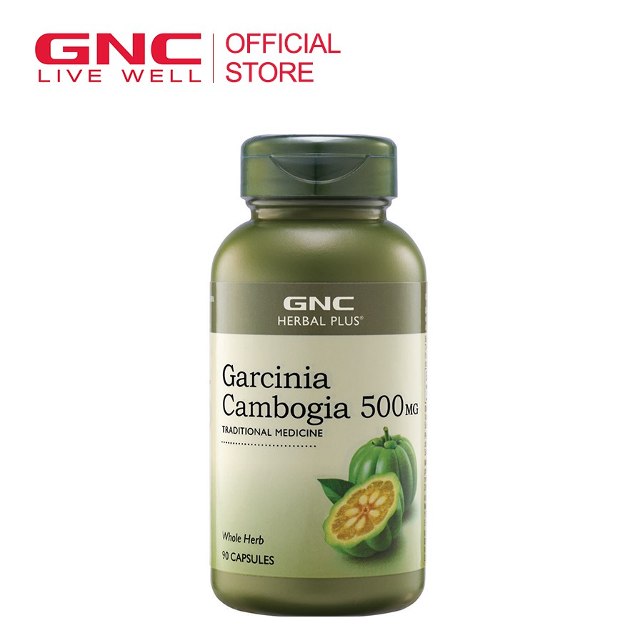 Gnc Herbal Plus Garcinia Cambogia 500mg X 90 Capsules 00901830 Shopee Malaysia