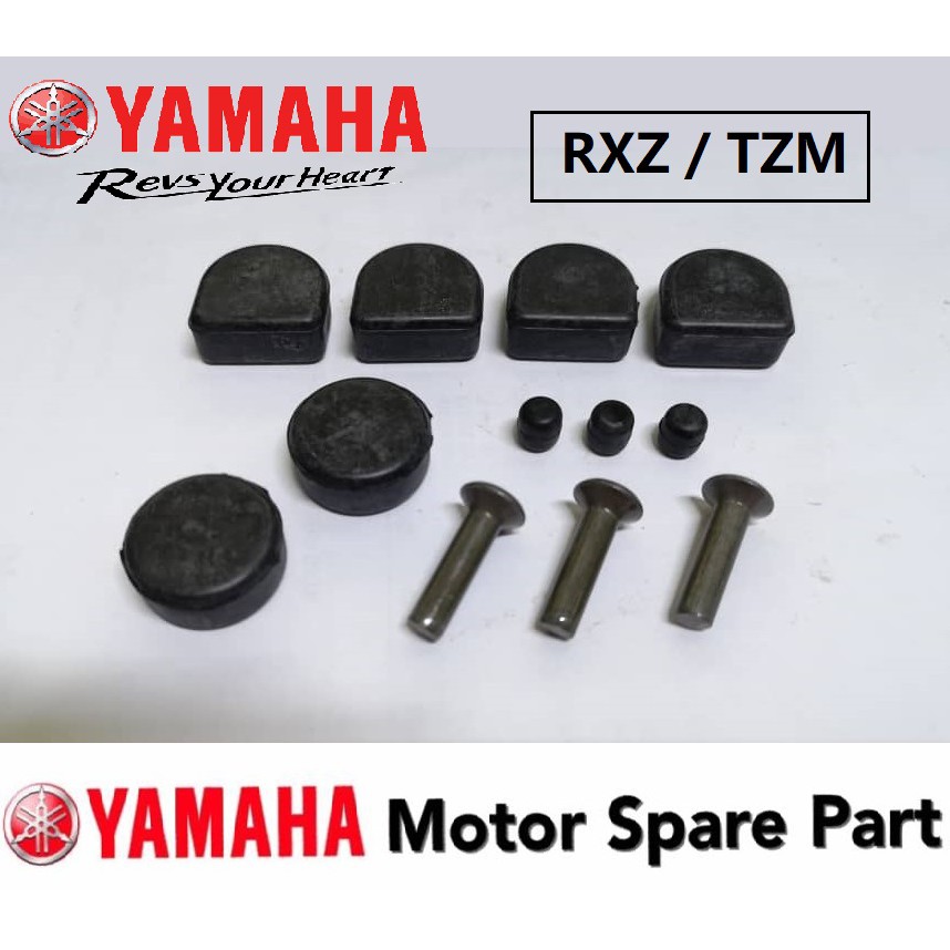 YAMAHA RXZ TZM CLUTCH DAMPER BUSH SET CLUTCH DAMPER GETAH HITAM BUSH
