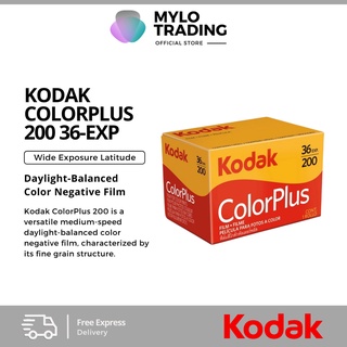 Kodak ColorPlus 200 Color Negative Film - 35mm Roll Film