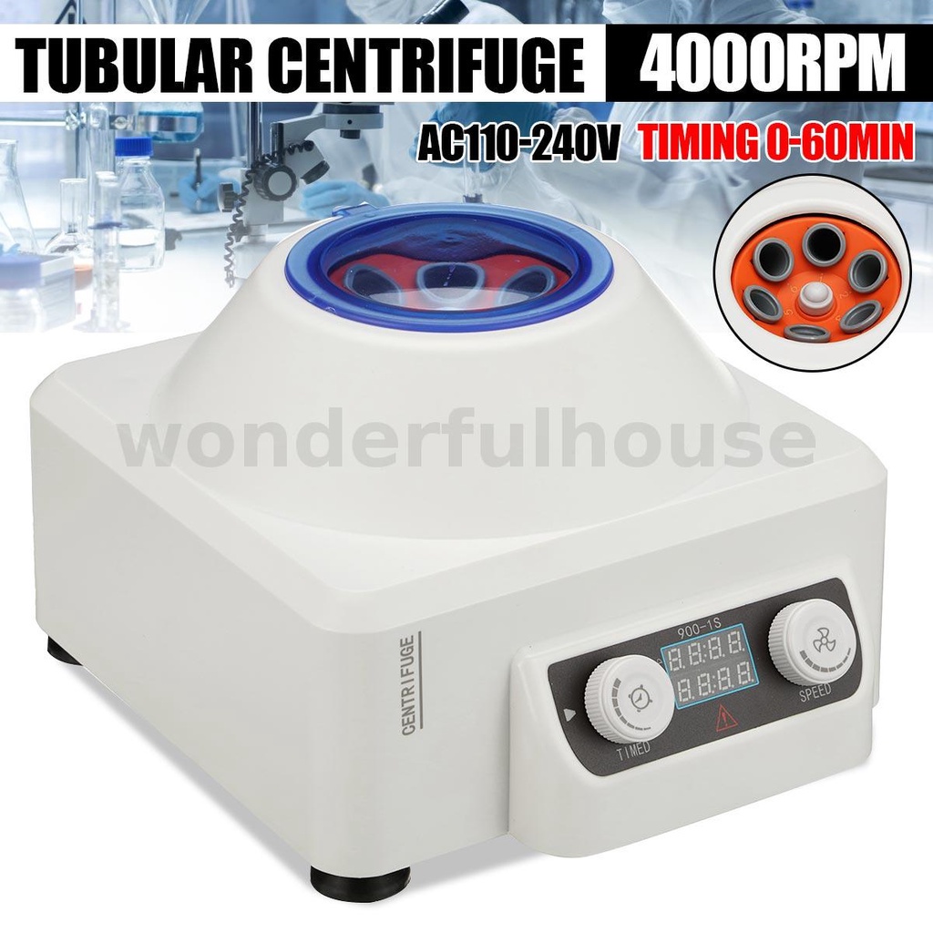 Timing 4000rpm Centrifuge Lowerspeed Desktop Laboratory Centrifugal