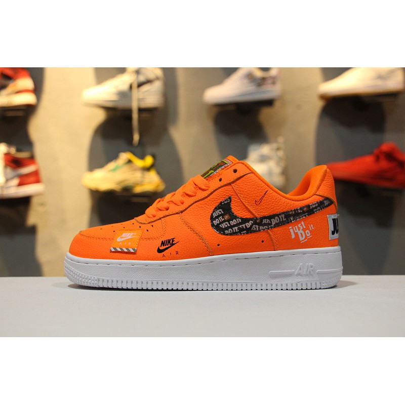 air force 1 orange laces