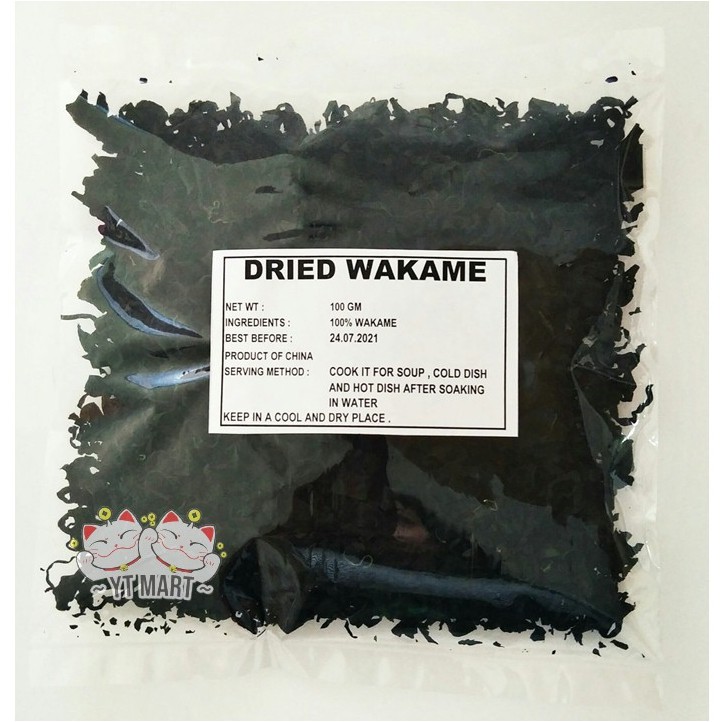 Dried Wakame Seaweed 100g (Halal) Shopee Malaysia