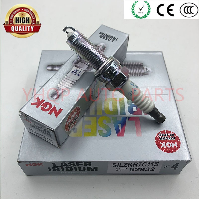 4 PCS) NGK Car Spark Plug for Honda CR-V XR-V Accord Vezel Gemstone Spirior  Civic Jade Verzel Iridium Platinum SILZKR7C11S 92932 - intl | Shopee  Malaysia