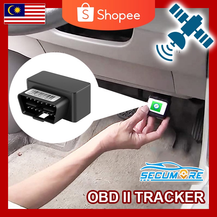 SECUMORE OBD2 GPS Tracker Tracking Device GPRS GSM Locator Location